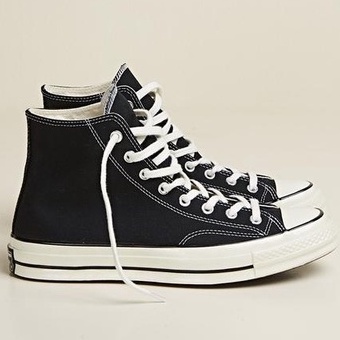 Giày Converse chuck 1970s cao cổ màu đen