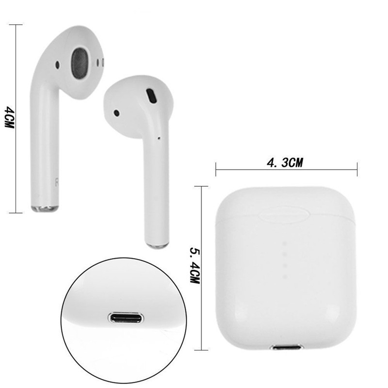 TAI NGHE BLUETOOTH KHÔNG DÂY AIRPOD I11S TWS ĐIỀU KHIỂN CẢM BIẾN HIFI CHO ANDROID iOS