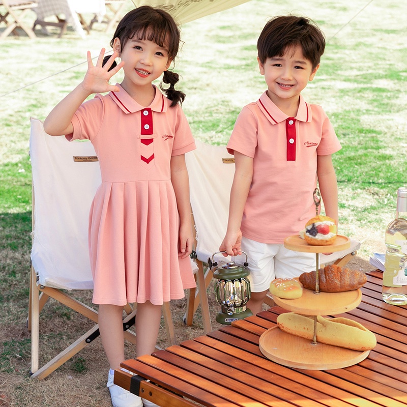 Áo polo Màu Hồng Thời Trang Dành Cho Cả Gia Đình