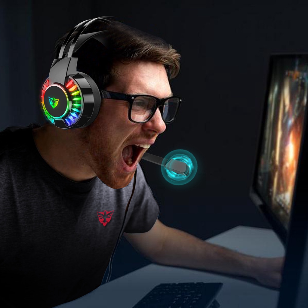 Tai nghe chụp tai chuyên Gaming siêu hót , âm thanh hay G605 | G606 | A6 siêu chất, Led RGB - Bảo hành 1 đổi 1