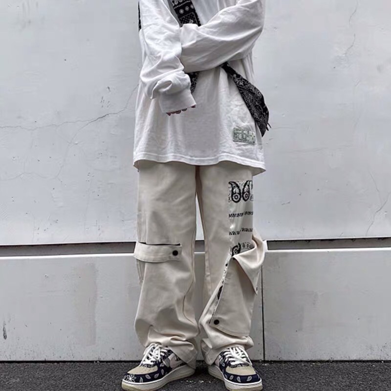 [ORDER] Quần jeans ống rộng cách điệu túi hộp Ulzzang unisex siêu chất ❤️ | BigBuy360 - bigbuy360.vn