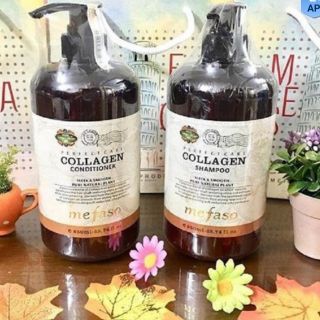Cặp gội xả colagen mefaso.