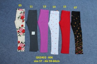 Quần legging OldNavy từ 3T - 5T (12-20kg)