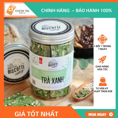 Bánh hương vị Trà Xanh BISCOTTI RED BRICK BAKERY