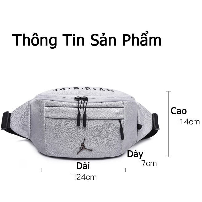 Túi Đeo Chéo Jordan Thời Trang Trẻ Trung Thiết Kế Mới Nhất Năm 2020 [QQ-145] | BigBuy360 - bigbuy360.vn