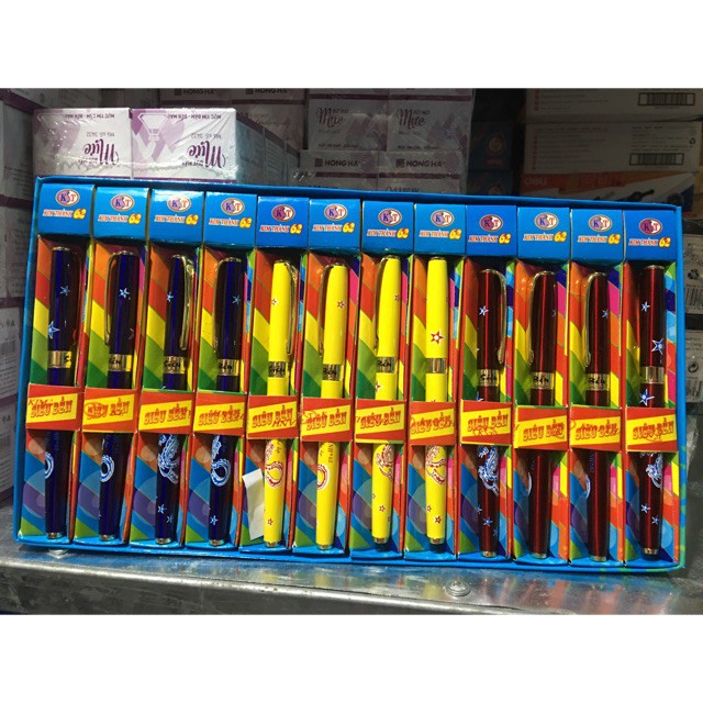 [FLASH SALE]  Hộp 12 Bút Máy Luyện Viết Chữ Đẹp Kim Thành 62 Bút Mài Kim Thành 62 Chính Hãng