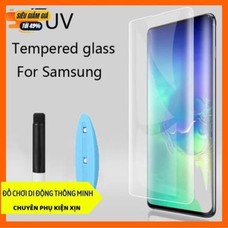 [HÀNG CHẤT] Kính cường lực UV Cho Galaxy Note 10 Lite/ S10 Lite 2020 Full màn hình ( Trong suốt )