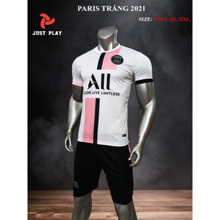 Áo-bóng-đá-paris-saint-german-trắng-mới-2021