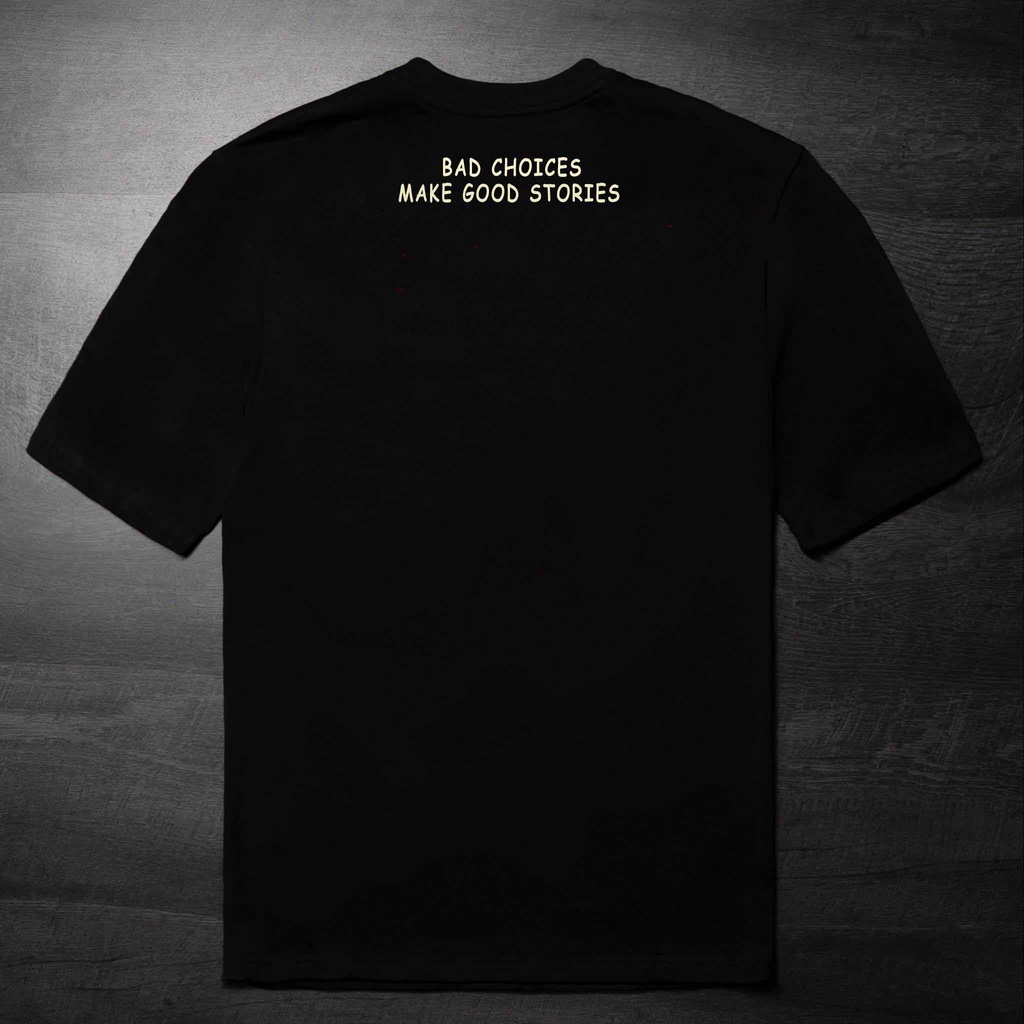 Áo thun tay lỡ nam nữ in hình BadChoice , Vải Cotton Form Oversize - SELECTED.STORE