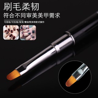 Cọ tròn đắp gel cán đá