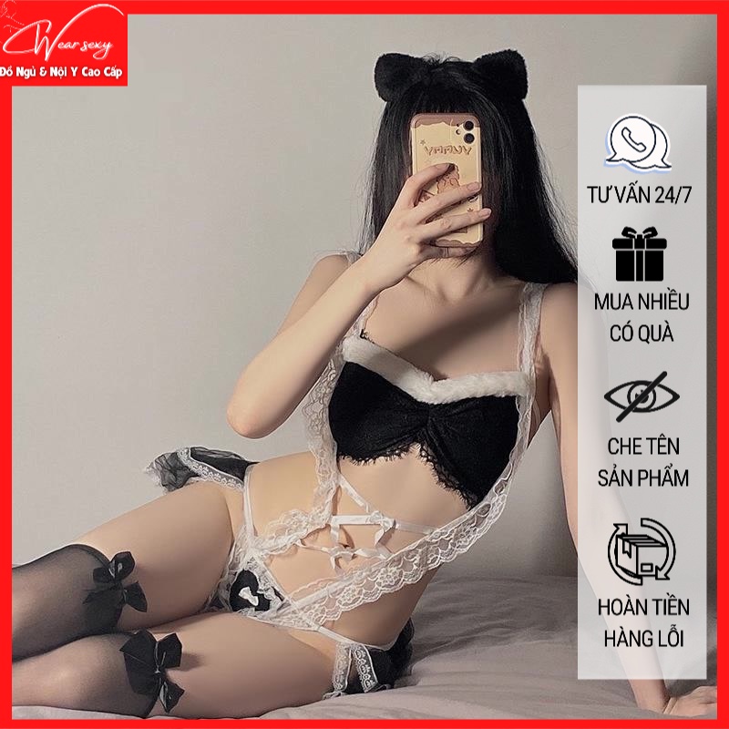 Set Cosplay Tiểu Quỷ Sexy Gợi Cảm MS648 [CWEAR.SEXY_ĐỒ NGỦ &amp; NỘI Y CAO CẤP]