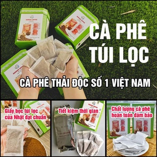 Cà phê hữu cơ thải độc đại tràng dạng túi lọc