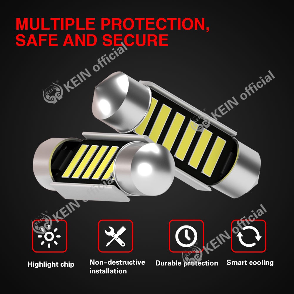 Bảng Đèn Led 31MM 36MM 39MM 41MM C5W C10W C3W Cho Nội Thất Xe Hơi