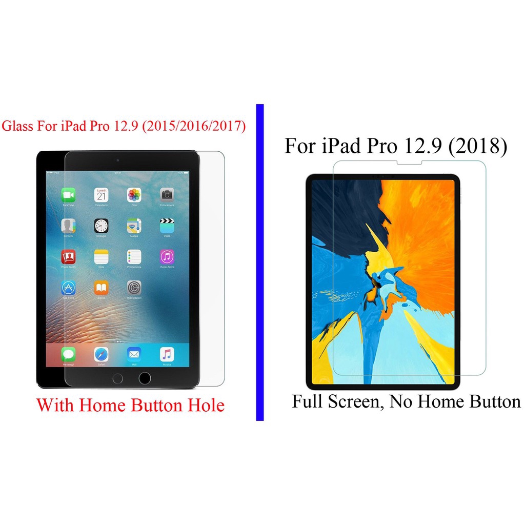 Miếng dán màn hình for iPad Pro 12.9 inch 2018 2017 2015 Tempered Glass Screen Protector kính cường lực