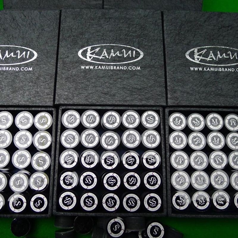 Đầu cơ bida Kamui Japan có kính chất lượng cao đường kính 14mm ảnh thật shop tự chụp.