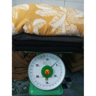 Vải thun gân và lụa ...chị thúy an