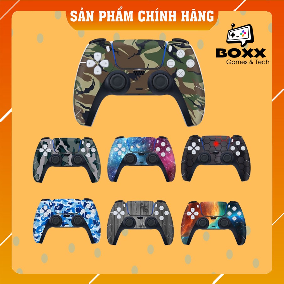 Miếng dán tay cầm PS5 DualSense - PlayStation 5, skin dán tay cầm PS5