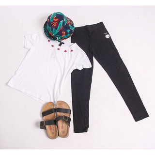 Quần legging thoáng mát vải co giãn ôm mông