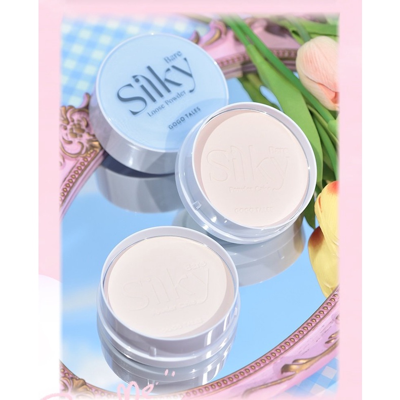 Phấn Phủ Dạng Nén Kiềm Dầu GOGO TALES Silky Mist Nude GT356 - GOGOTALES