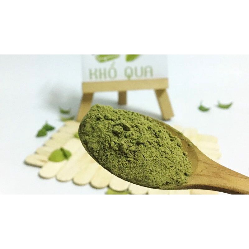 Bột khổ qua rừng handmade,bột đắp mặt nạ mướp đắng ngăn ngừa mụn