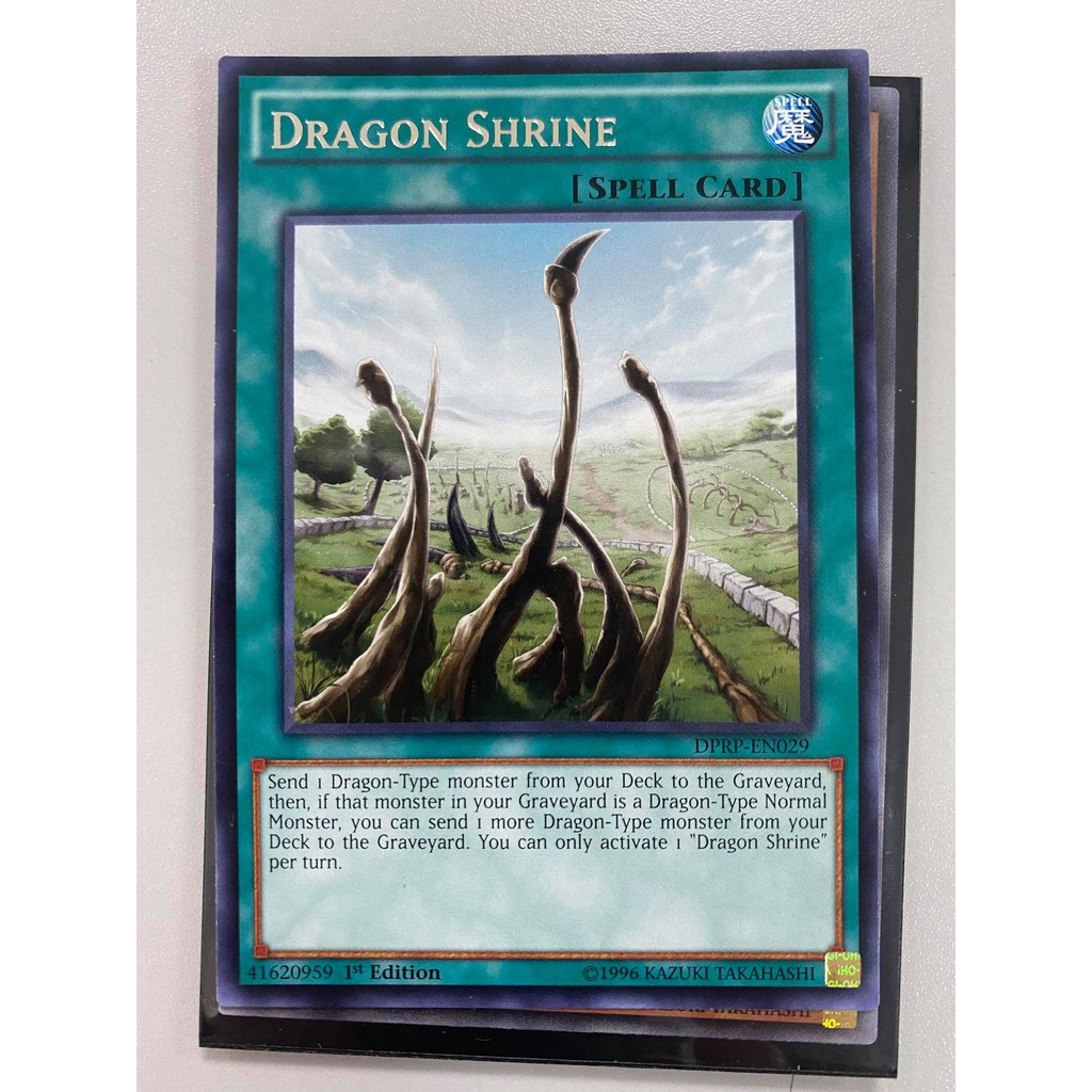 Thẻ bài Yugioh!  Dragon Shrine - DPRP-EN029 - Rare 1st Edition