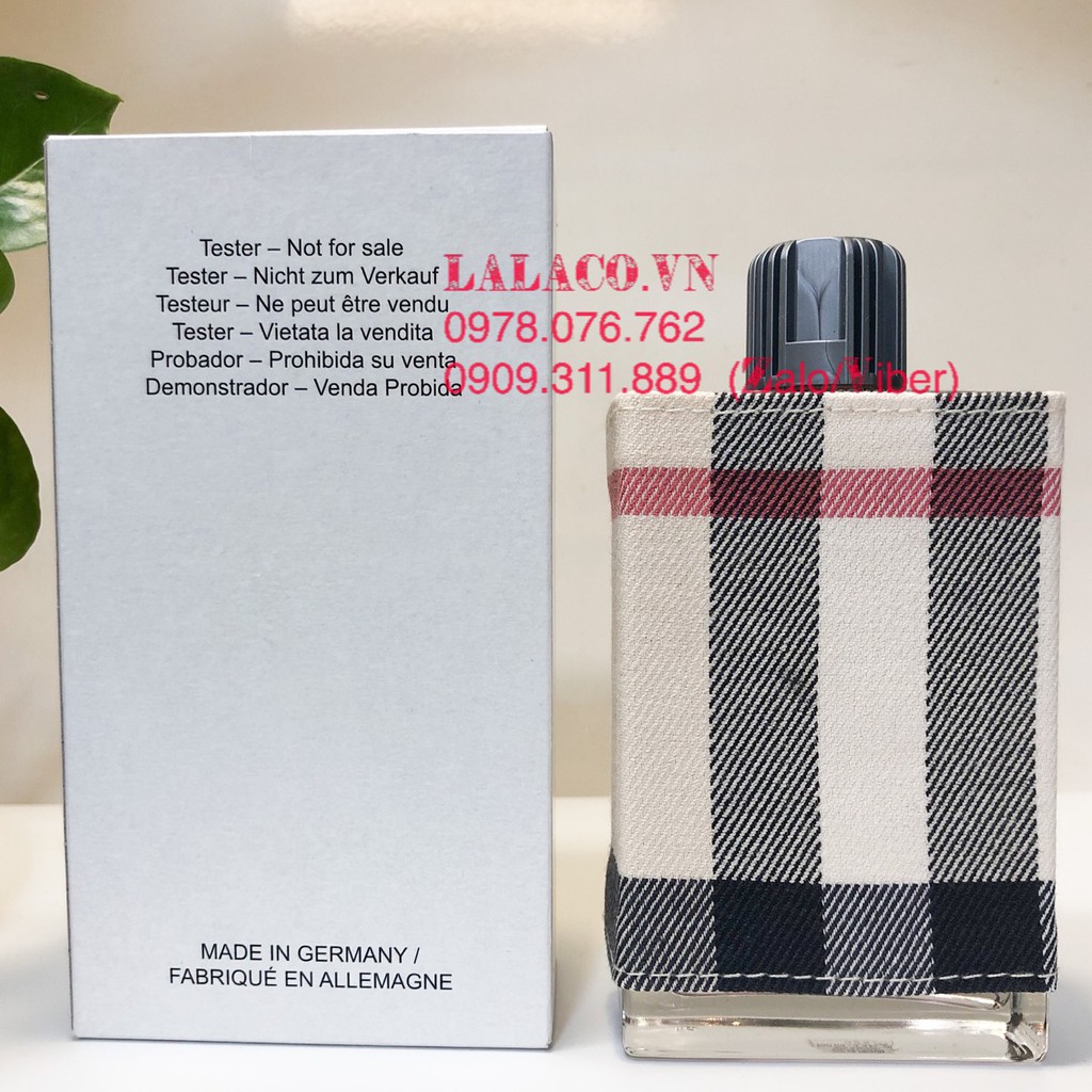 [Tester] Nước Hoa Nữ Burberry London for Women EDP 100ml