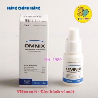 NHỎ MẮT CHÓ MÈO OMNIX - ALKIN Pet1989