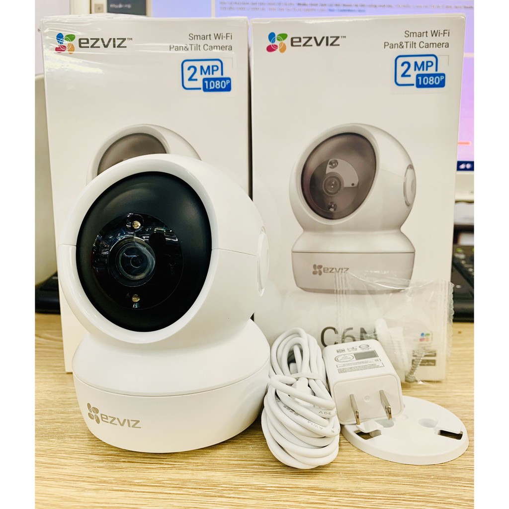 Camera IP WIFI trong nhà xoay 360 Ezviz C6N 1080p 2M Chính hãng