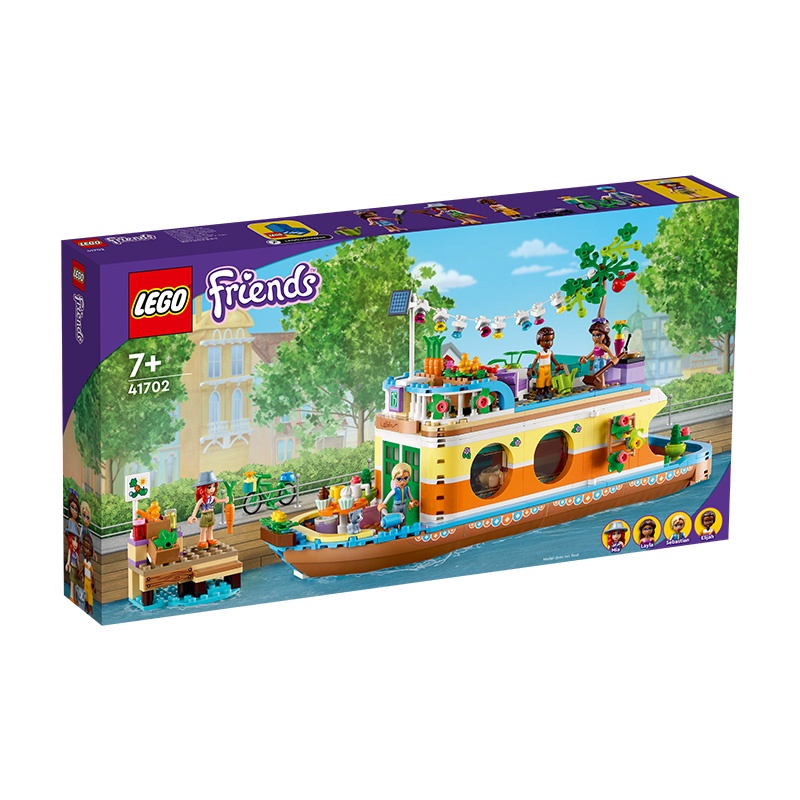 Đồ Chơi LEGO FRIENDS Nhà Thuyền Trên Sông 41702
