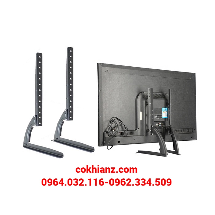 Chân Đế Tivi đa năng 24 - 42 inch - Chân tivi để bàn Hàng loại 1 - Lắp đặt mọi hãng Tivi