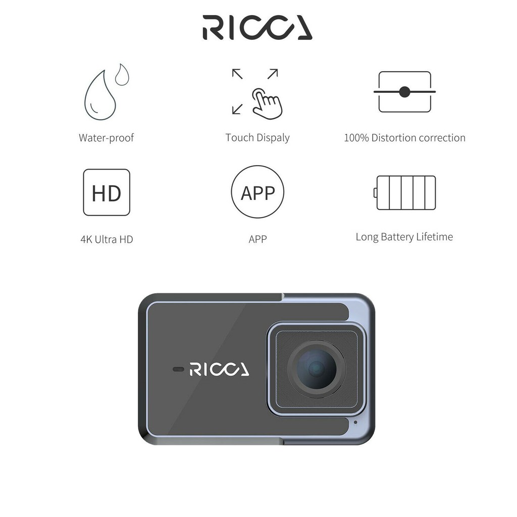 Camera thể thao Feiyu Ricca 4K - Hàng Nhập Khẩu | BigBuy360 - bigbuy360.vn