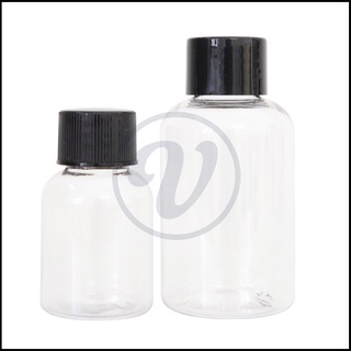 Lọ chứa màu vẽ 25ml và 59ml tiện dụng - Nắp đen