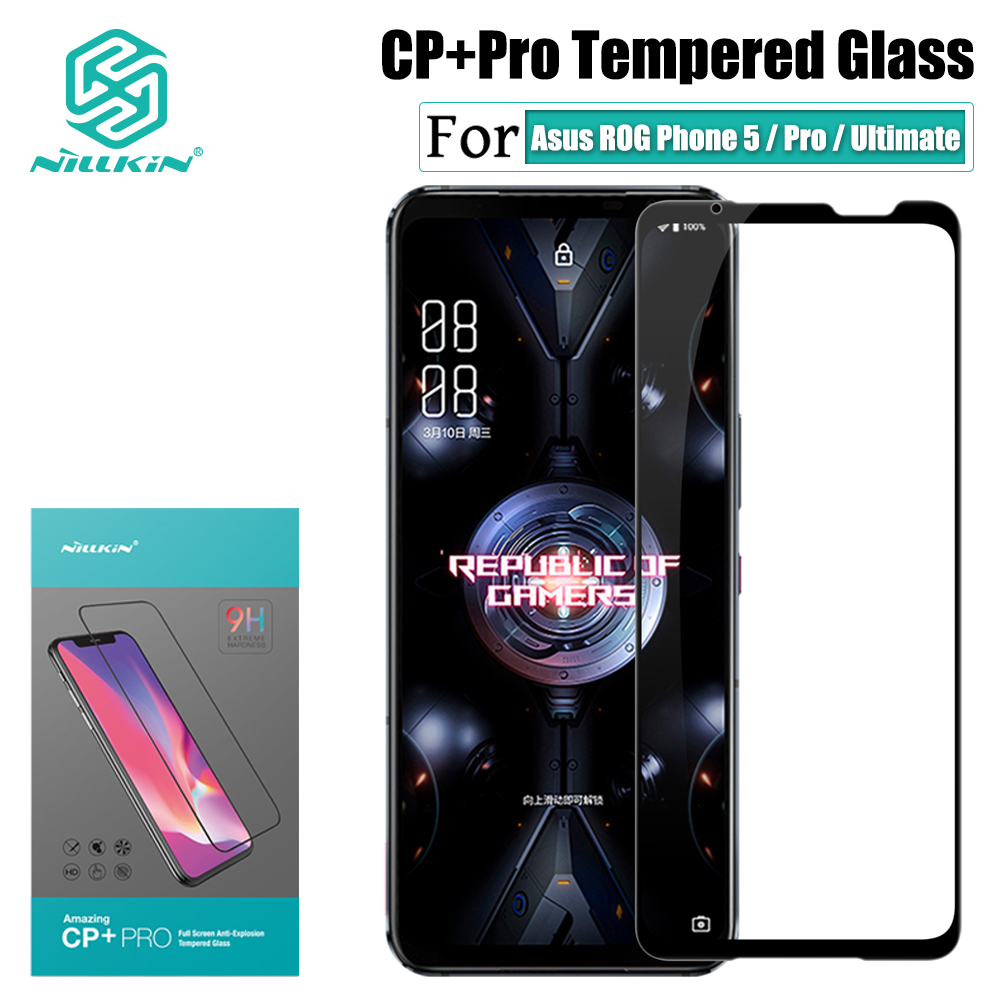 Kính Cường Lực Nillkin Cp+ Pro Cho Asus Rog Phone 5 / Pro / Ultimate 9h Chống Vỡ