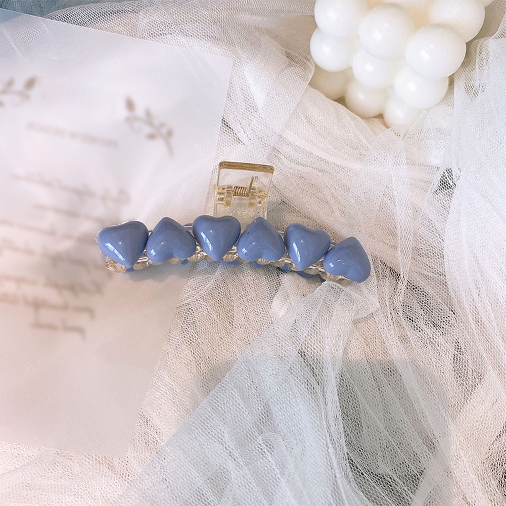 Dây Buộc Tóc Hình Trái Tim Màu Sắc Ngọt Ngào Thời Trang Mùa Hè