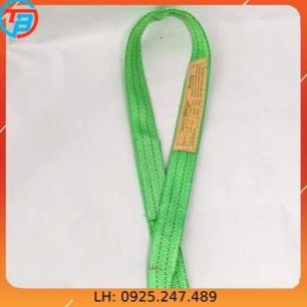 Dây Cáp Vải Cẩu Hàng - Hệ số 5:1 Loại 2 Tấn (Đủ size)