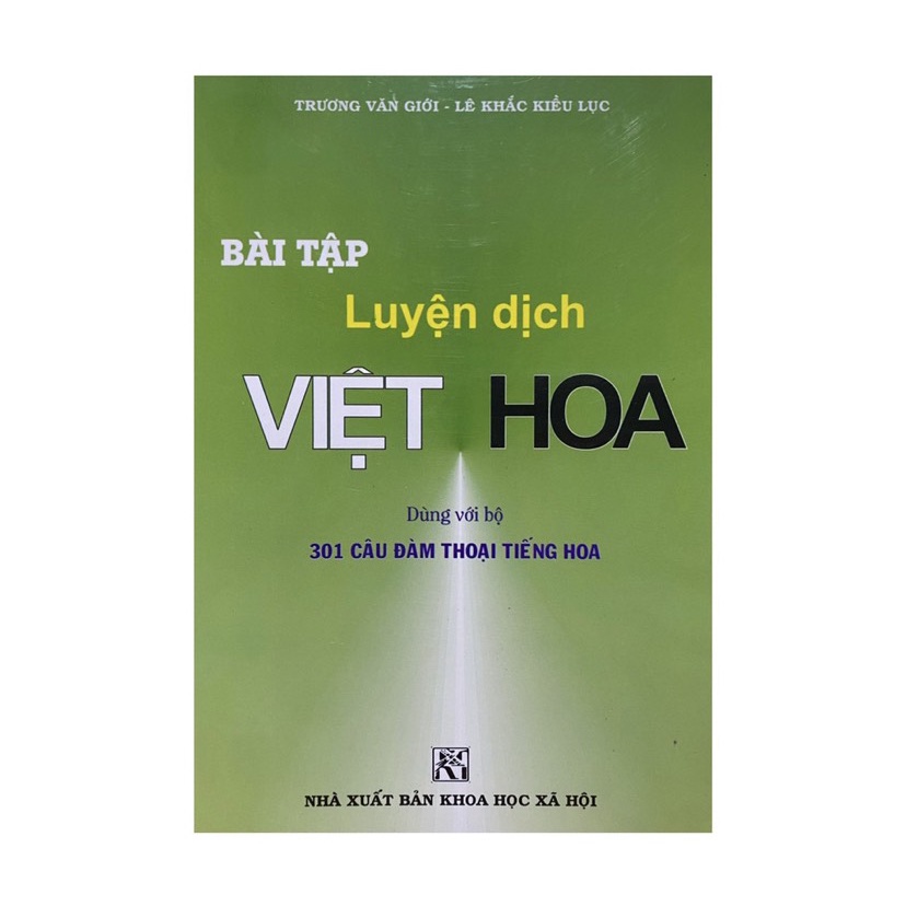 Sách - Bài tập luyện dịch Việt Hoa ( 60k )