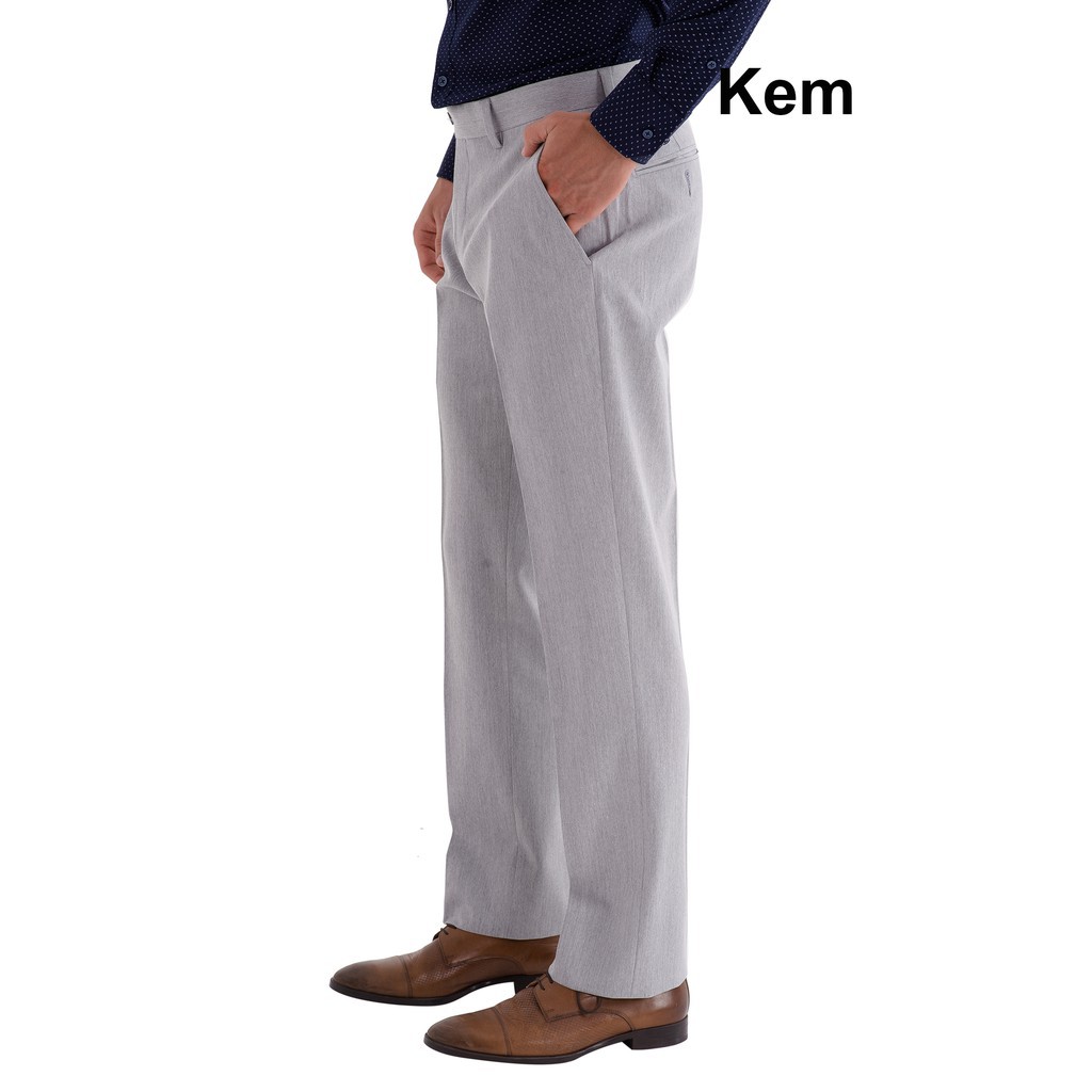 Quần Tây Nam Trung Niên Vải Dày Mềm Mịn Không Ra Màu Size 50-85kg | BigBuy360 - bigbuy360.vn