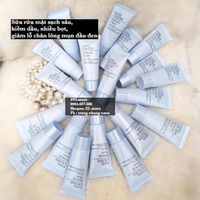 Sữa rửa mặt  ESTEE LAUDER Perfectly Clean  Cleanser