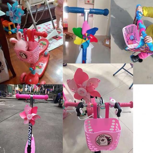 [ Mua ngay nhận ưu đãi của TINI ] Giỏ xe đạp trẻ em Roadstar nhiều màu - phụ kiện xe đạp và xe scooter cho bé