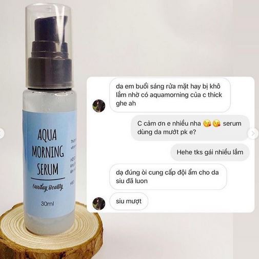 Aqua Morning Serum - Serum dưỡng buổi sáng