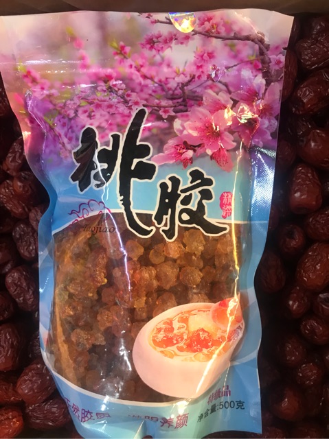 Nhựa hoa đào Vân Nam nấu chè dưỡng nhan