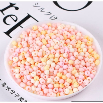 Set 2 / 3 / 4mm Hạt Xỏ Vòng Tay Màu Trơn DIY