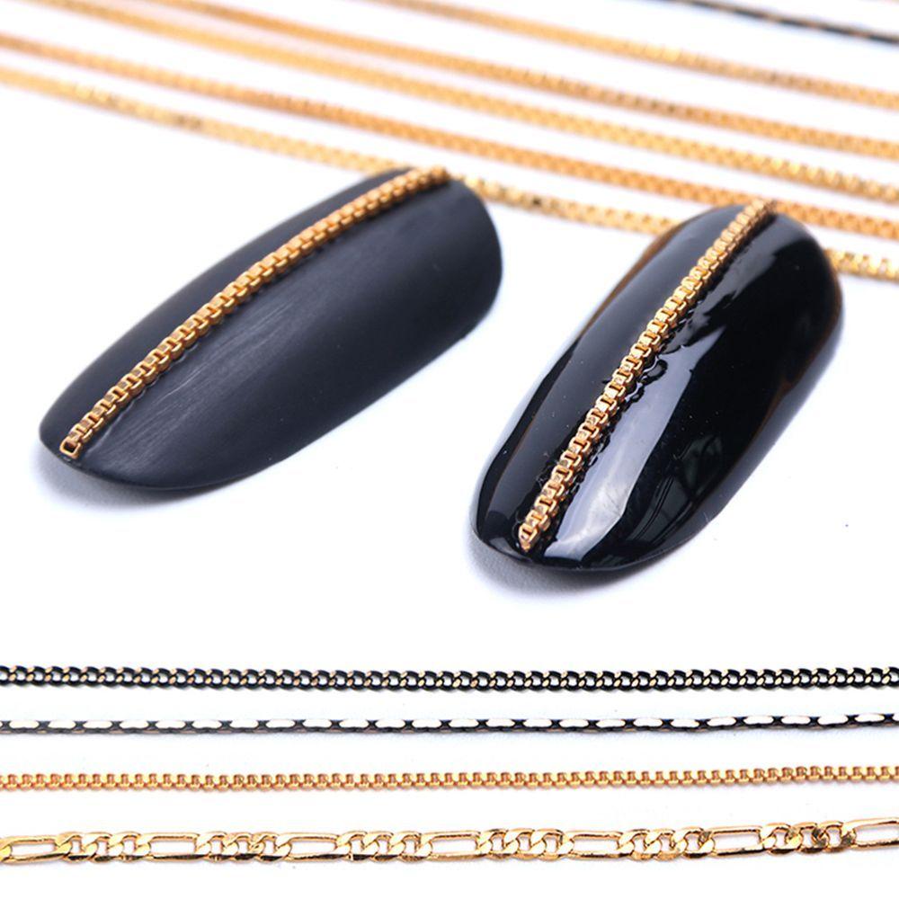 Phụ Kiện Trang Trí Móng Tay 3D Bằng Kim Loại Thời Trang|Phụ Kiện Trang Sức Hình Chữ Thập Nhiều Màu Sắc