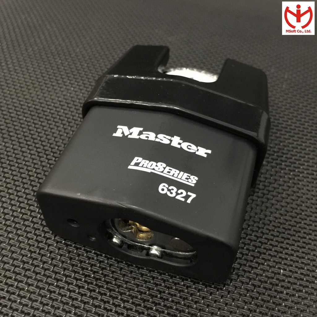 Ổ khóa thép chống cắt Master Lock 6327 4KEY thân rộng 67mm dòng ProSeries - MSOFT