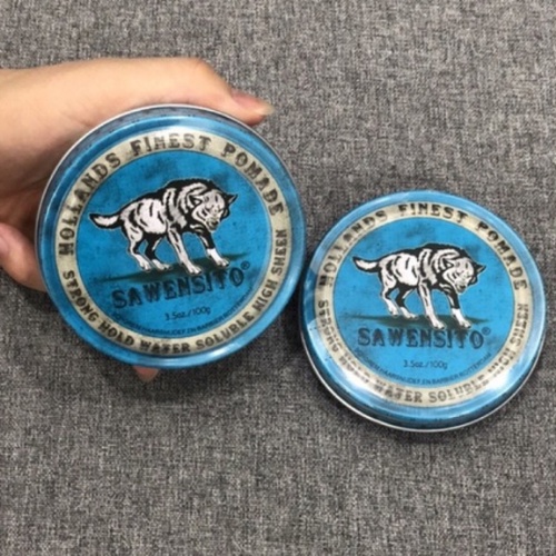 Sáp vuốt tóc SAWENSITO SÓI XANH BLUE 100gr tạo kiểu giữ nếp cho tóc. HÀNG CHÍNH HÃNG. AI Store