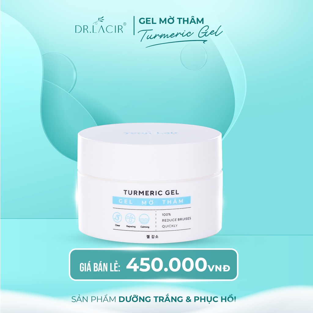 Gel Giảm Thâm Drlacir ,Hộp 50g,Giúp ngừa tăng sắc tố,giảm thâm do mụn,côn trùng cắn