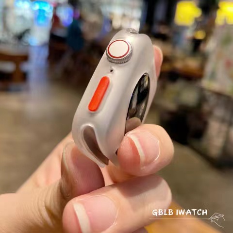 Ốp Bảo Vệ Bằng Silicon Mềm Màu Kẹo Cho for Apple Watch 7 6 SE 5 3 2 1 / 41mm 45mm 40MM 44MM 42MM 38MM