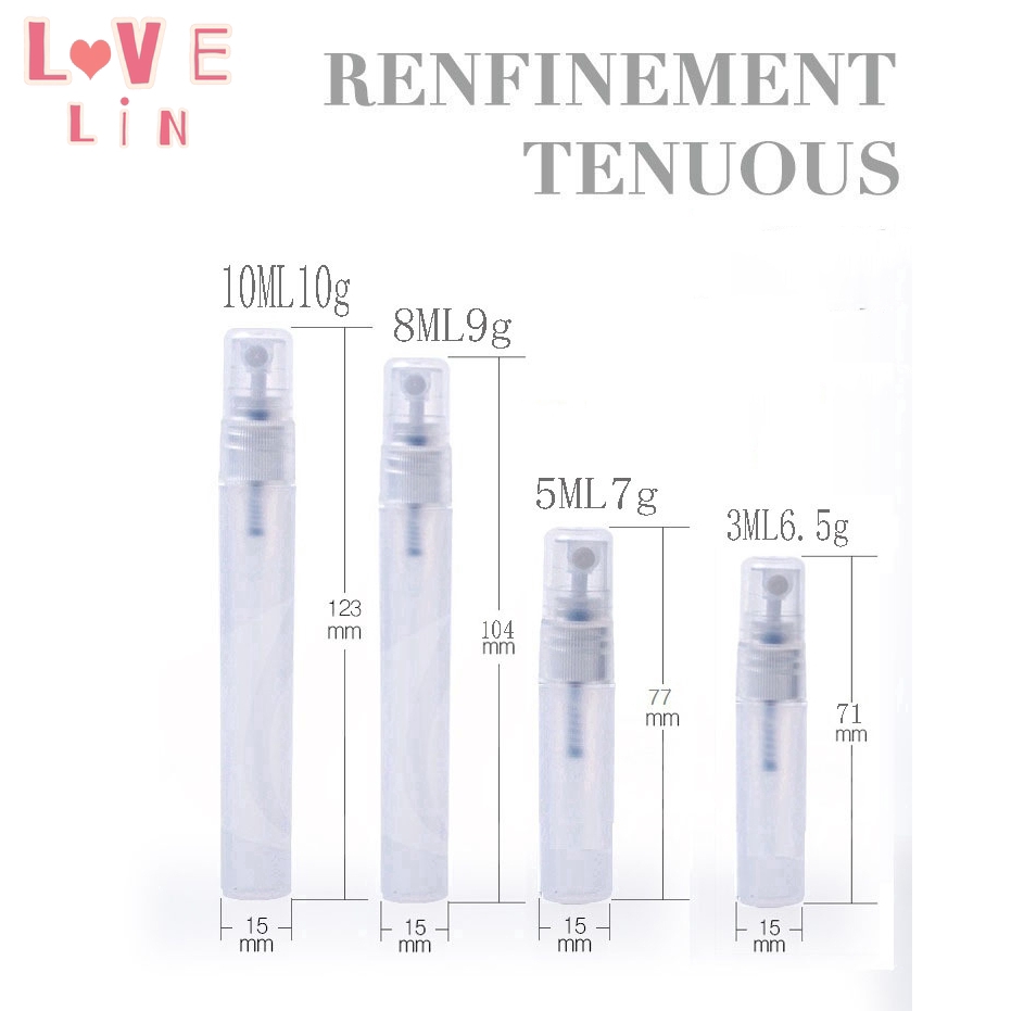 Chai xịt rỗng đựng nước hoa dung tích 3ml 5ml 10ml sử dụng tiện lợi