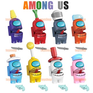 Set 8 mô hình nhân vật trong among us