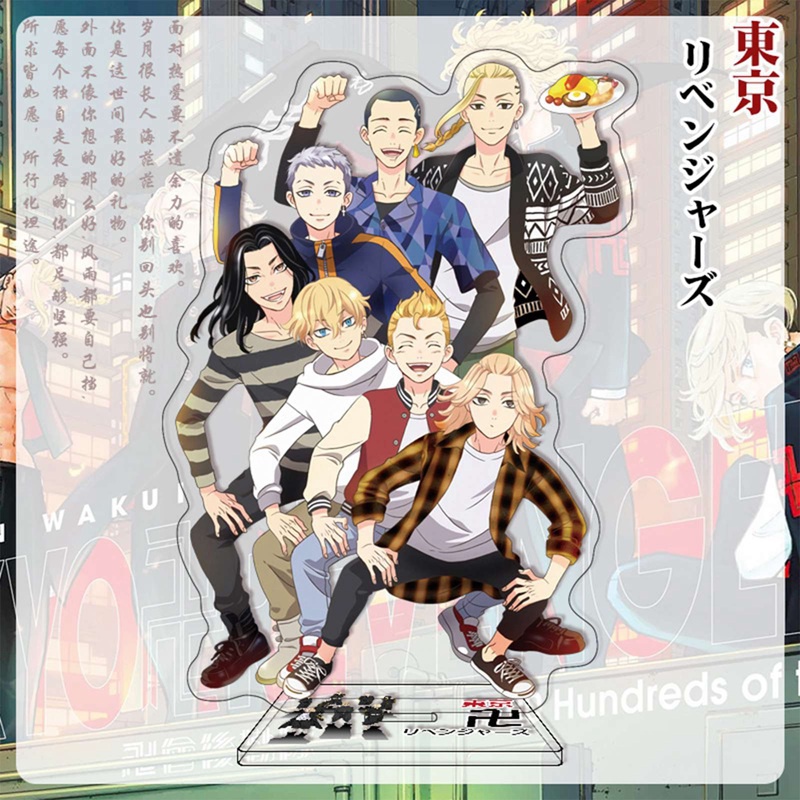 Tmdbyx Mô Hình Nhân Vật Manjiro Ken Takemichi Hinata Atsushi Anime Tokyo Revengers